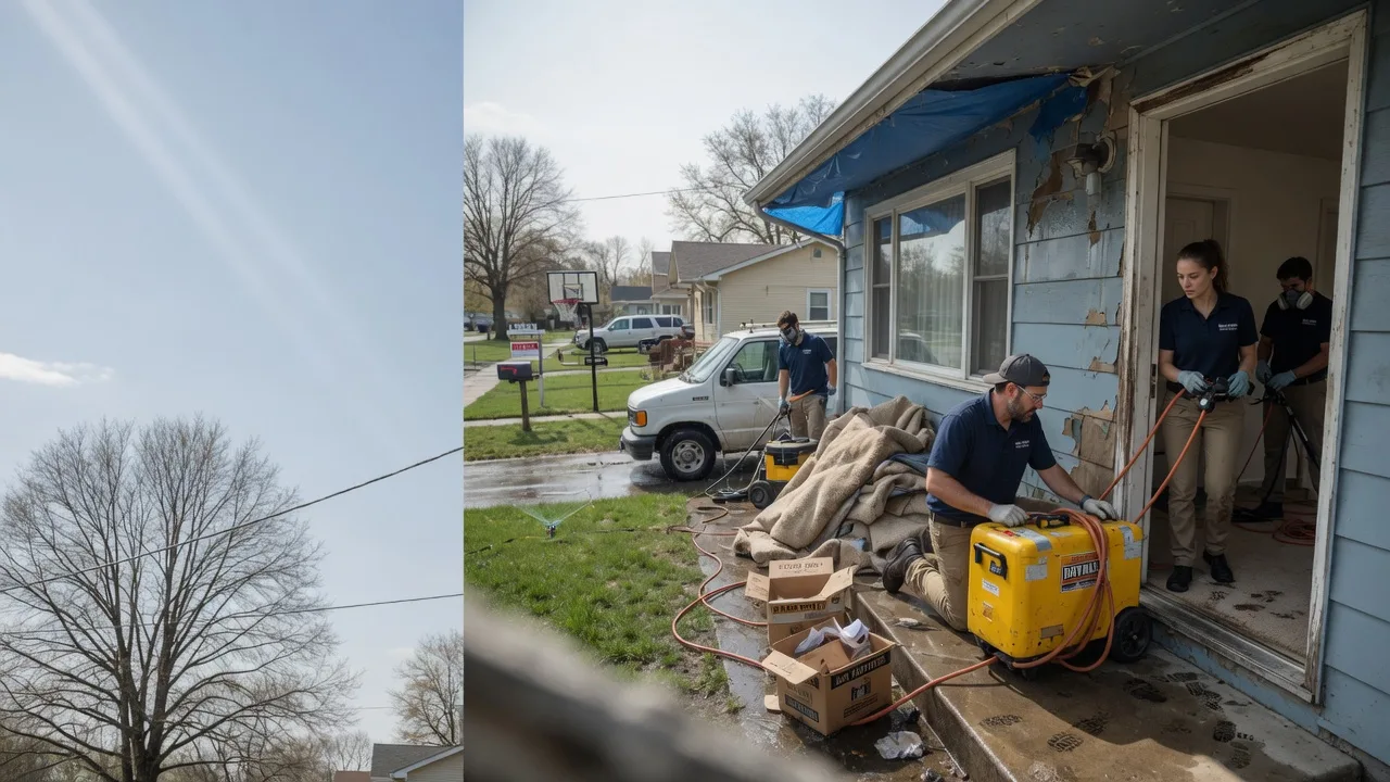 Basement Flood Cleanup in Purcell, OK near me